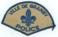 CANADA,QUEBEC,GRANBY POLICE 1